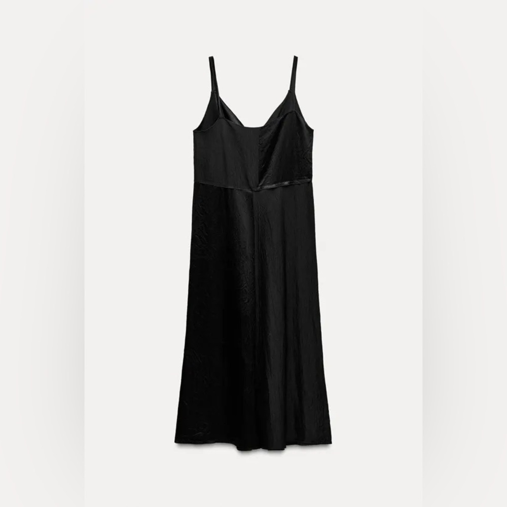 ZARA ~  Satin slip dress ZW COLLECTION - Picture 8 of 12